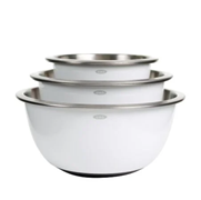 OXO 3-Piece Stainless Steel Mixing Bowl Set